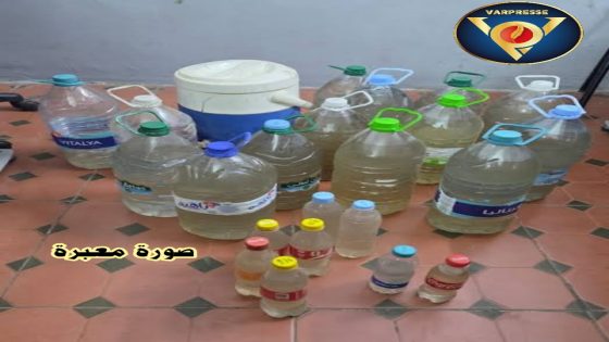 تارودانت.. تفكيك معمل سري تحت الأرض وحجز كمية ضخمة من “ماء الحياة