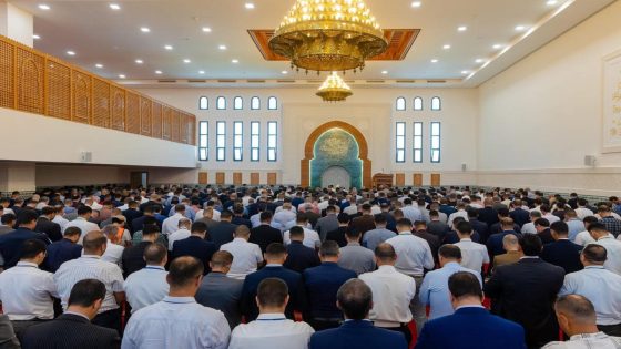 الرباط أول صلاة جمعة بمسجد المقر الجديد للأمن الوطني تعكس العناية بالبعد الروحي
