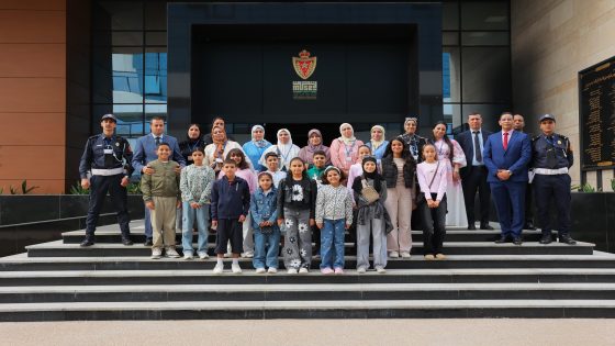 متحف الأمن الوطني بالرباط يستقبل أطفالا وأجانب وأيتام أسرة الأمن
